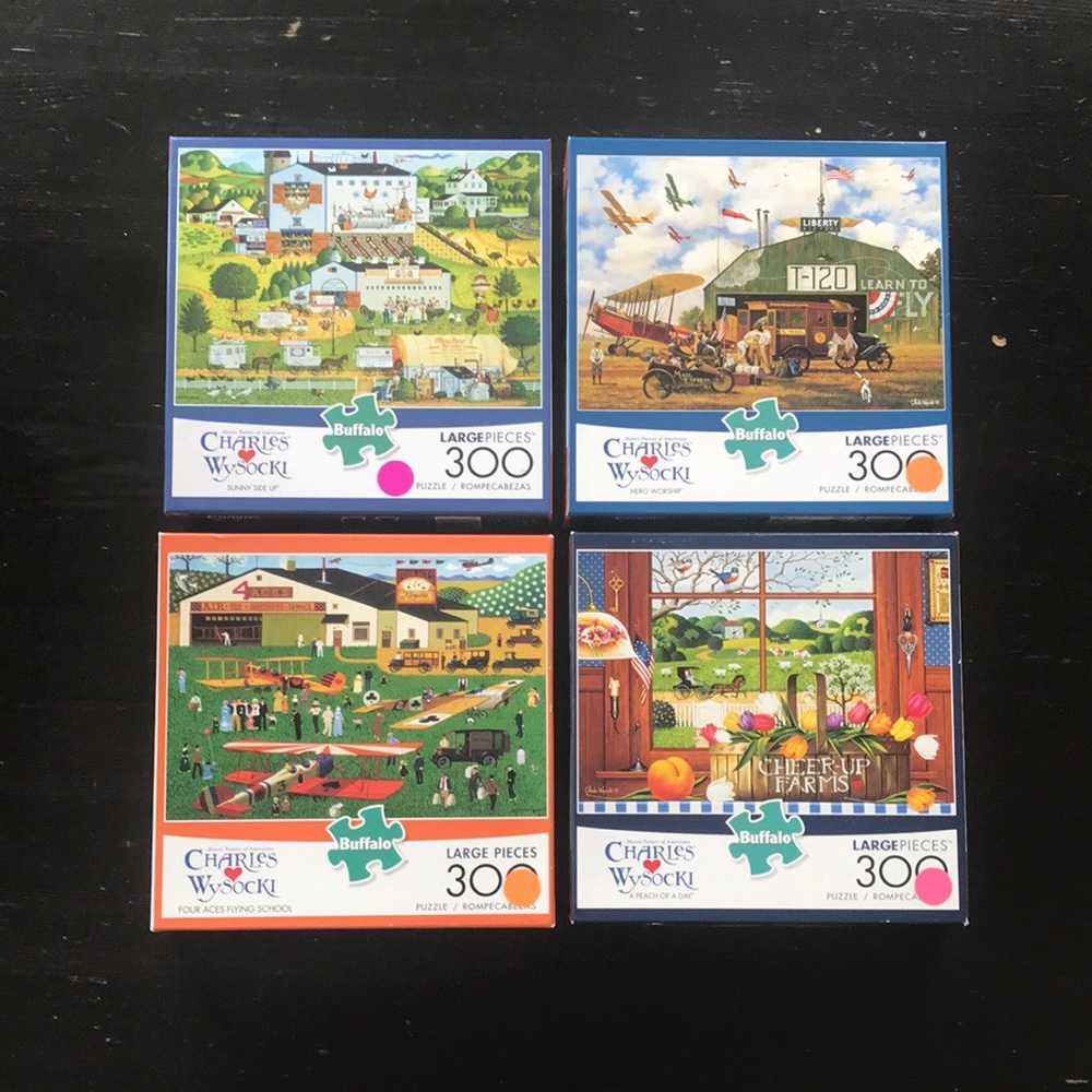 Charles Wysocki Large Piece 300-Piece Puzzles